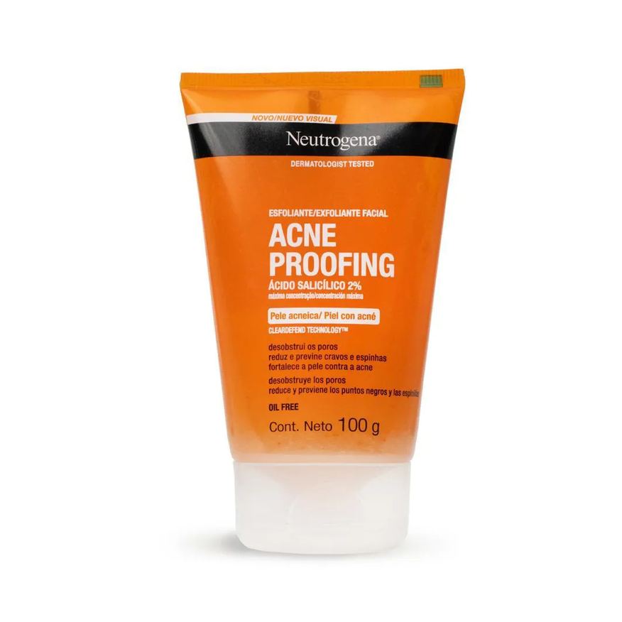 Neutrogena Skin Health & Beauty Visibly Clear Gel Esfoliante Facial 100g