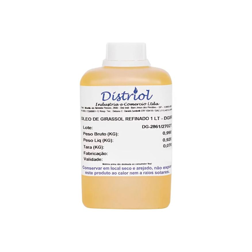Distriol Óleo Vegetal 100% Natural Distrol Girassol 1L