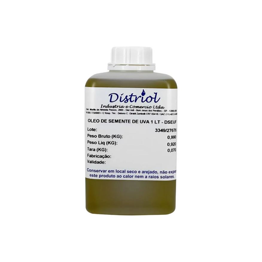 Distriol Óleo Vegetal 100% Natural Distrol Semente de Uva 1L