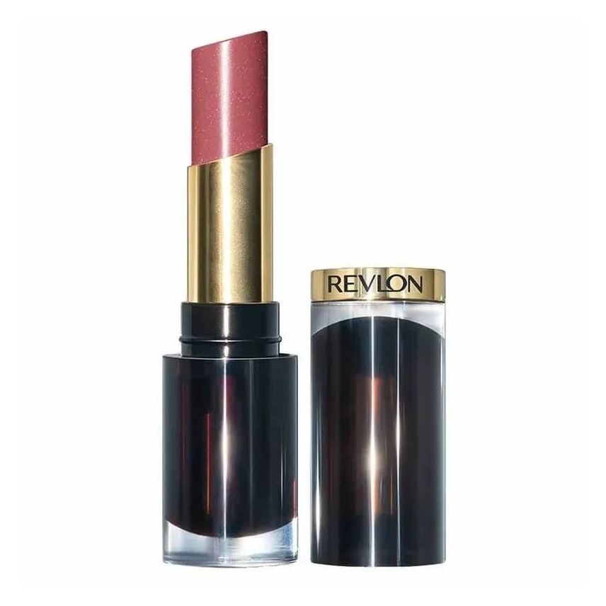 Revlon Batom Super Lustrous Glass Shine Glossed Up Rose 003