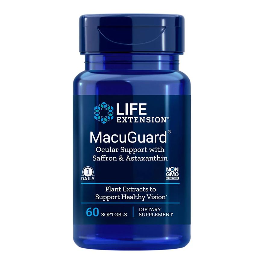 Life Extension Macuguard Ocular Support 60Caps Life