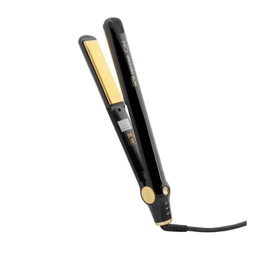 Mq Professional Mq Prancha de Cabelo Slim Titanium Max 480 Black
