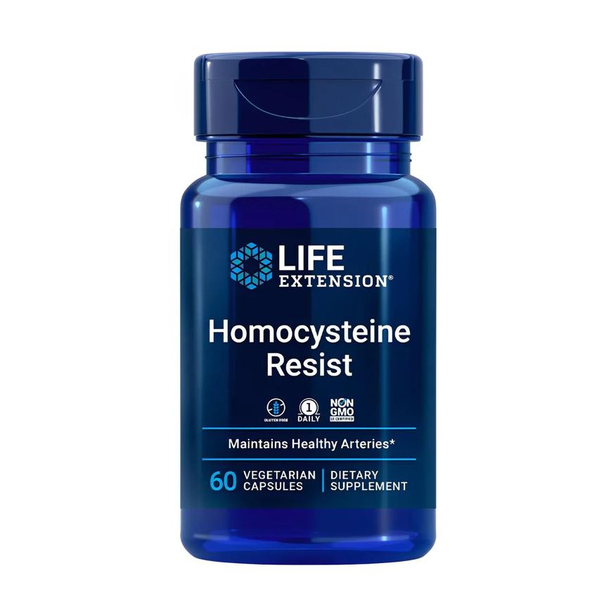 Life Extension Homocisteína Re-Sist 60 Cápsulas Importado