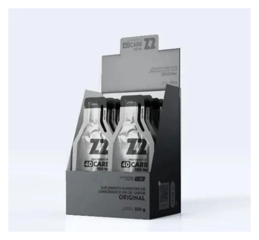 Z2 Foods Energy Gel Z2 40 Load Up (display 10 Sachês 55g) - Sabor: Original