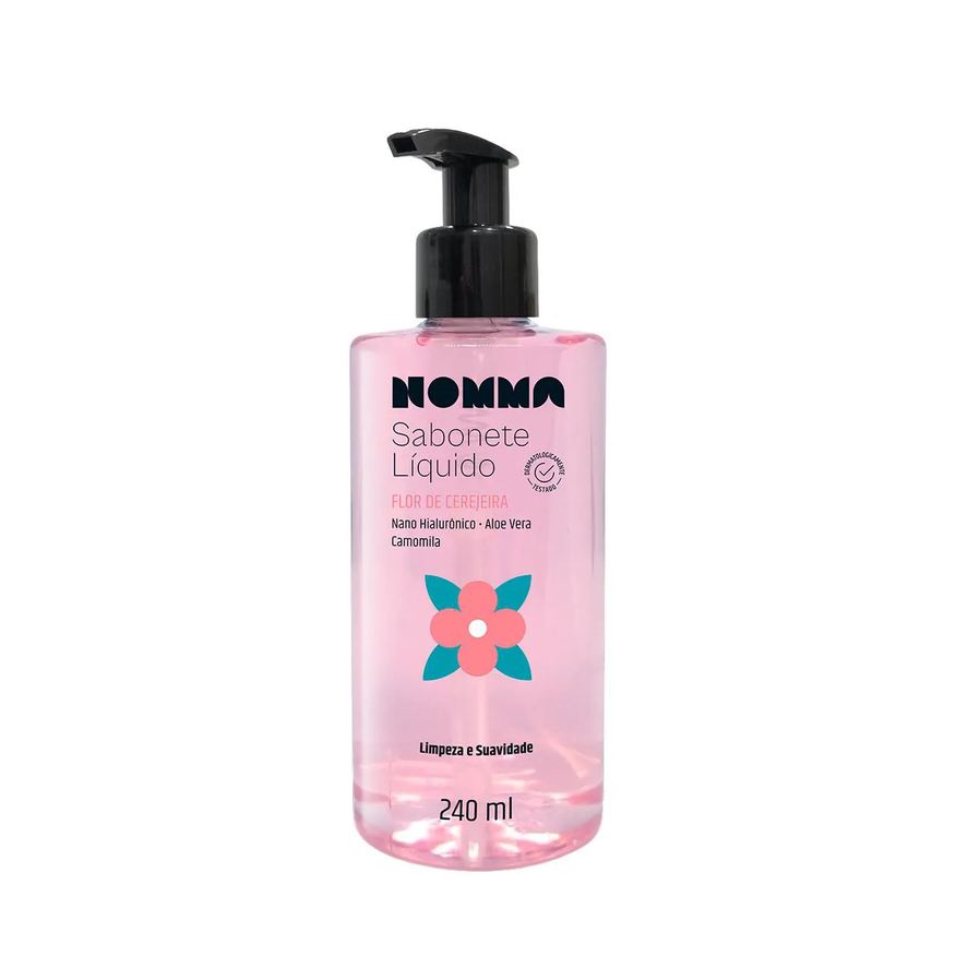 Nomma Healthy Flor de Cerejeira - Sabonete Líquido Corporal 240ml