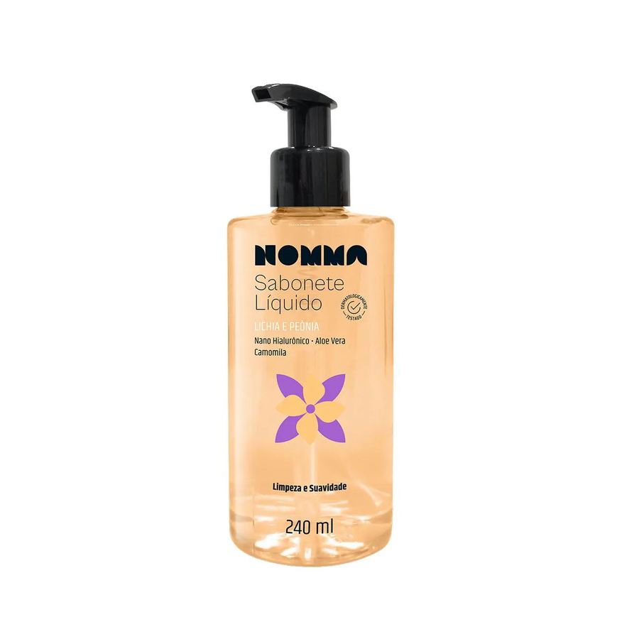 Nomma Healthy Lichia e Peônia - Sabonete Líquido Corporal 240ml