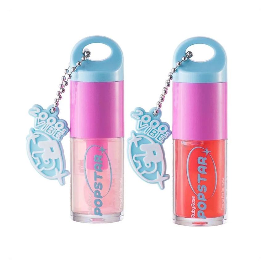 Ruby Rose Kit Popstar Gimme Bling 2 Lip Oil: Plush e Liquor