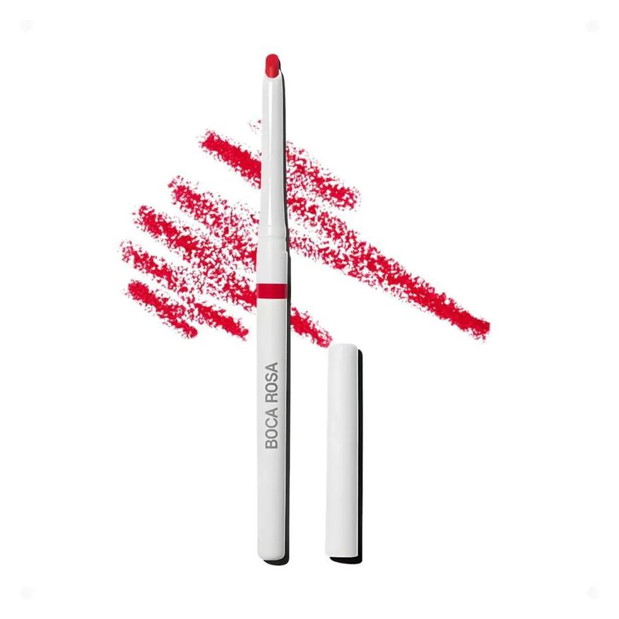 Boca Rosa Lápis Contorno Labial Vermelho Intenso