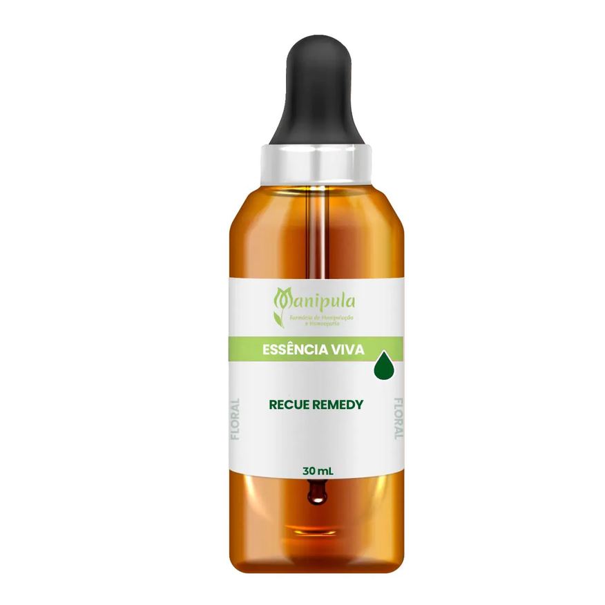 Manipula Essência Viva - Floral Rescue Remedy - 30ml
