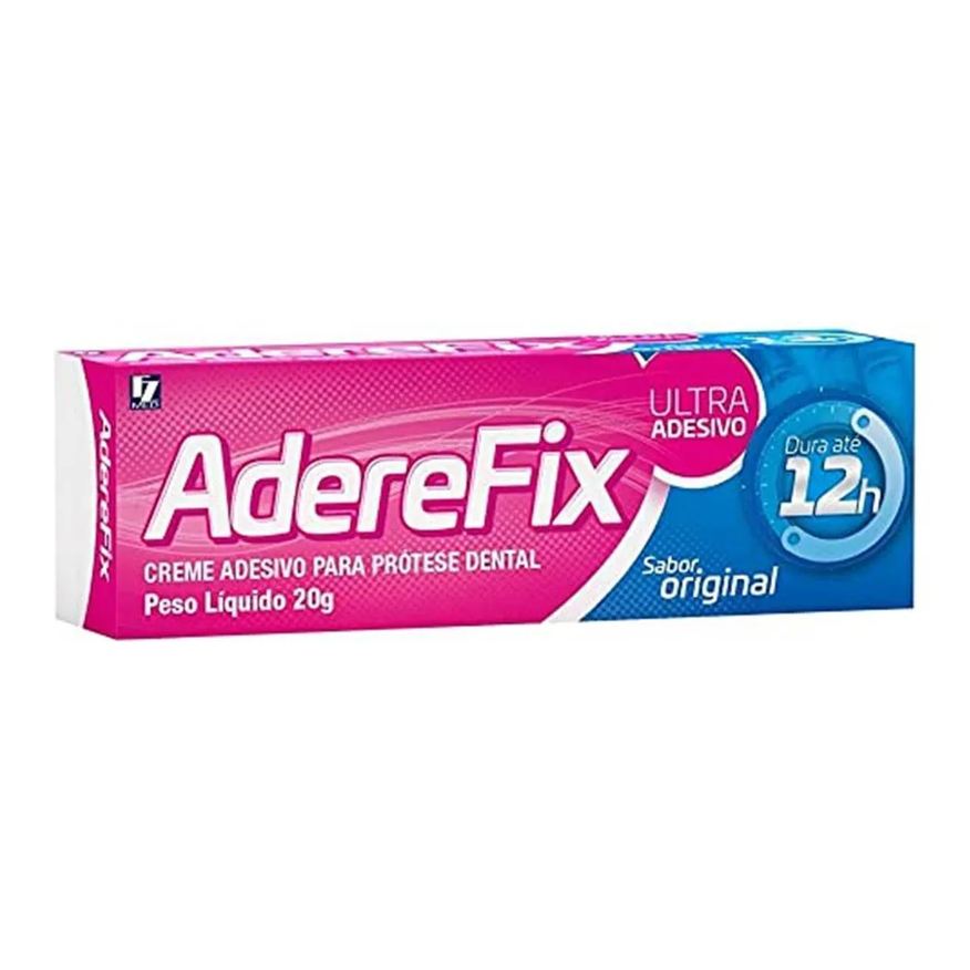 Aderefix Creme Fixador de Protese Dentaria Origem 20g