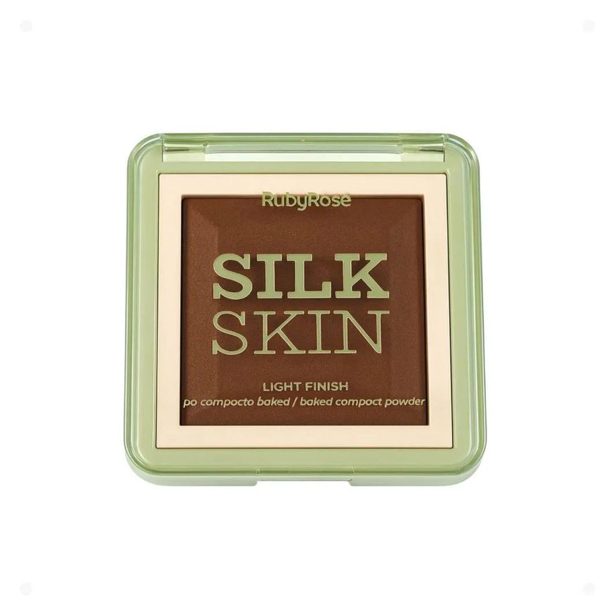 Ruby Rose Pó Compacto Silk Skin Light Finish Pc100 Hb-m403-10