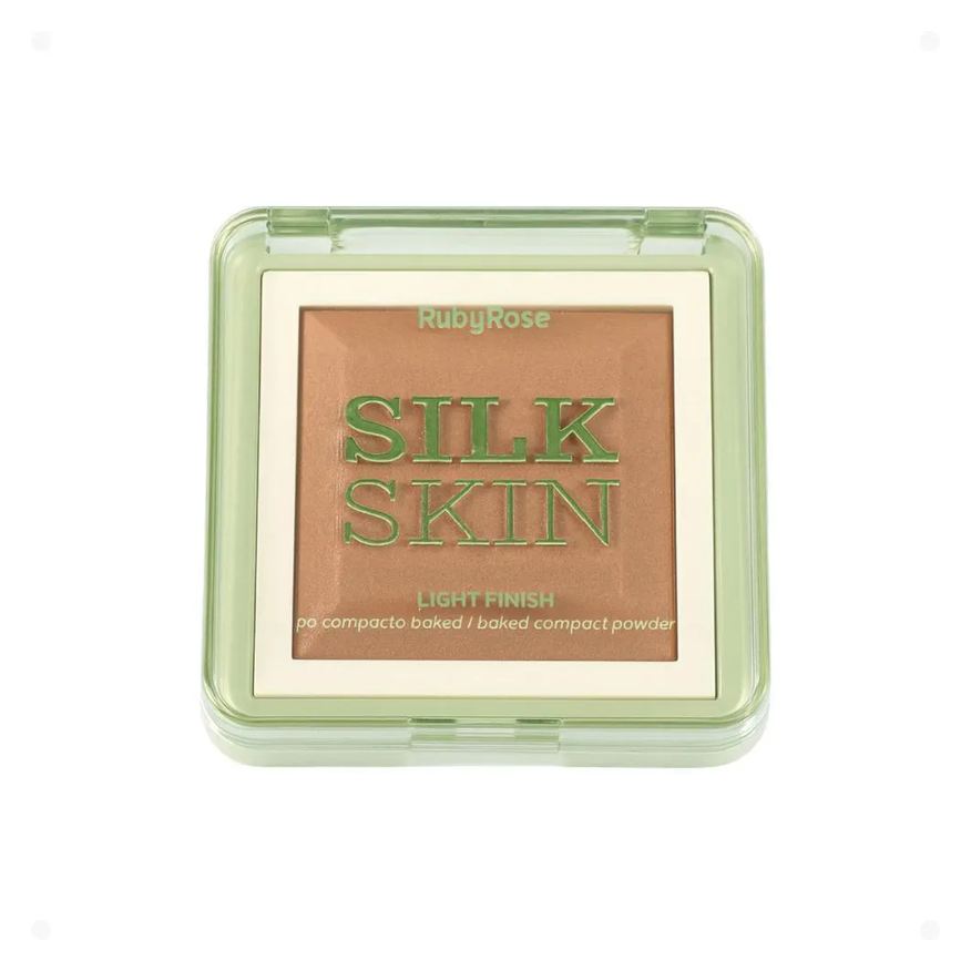 Ruby Rose Pó Compacto Silk Skin Light Finish Pc40 Hb-m403-4
