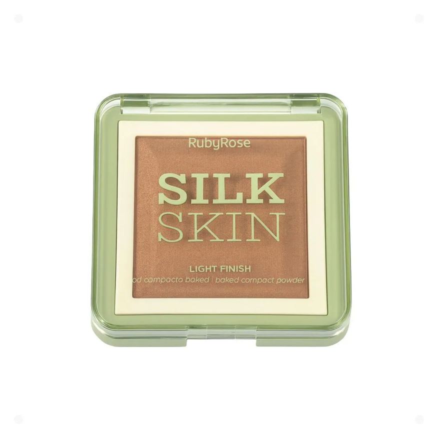 Ruby Rose Pó Compacto Silk Skin Light Finish Pc50 Hb-m403-5