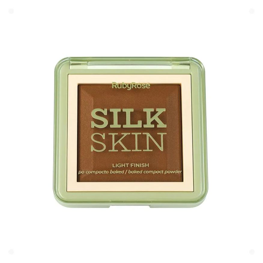Ruby Rose Pó Compacto Silk Skin Light Finish Pc80 Hb-m403-8