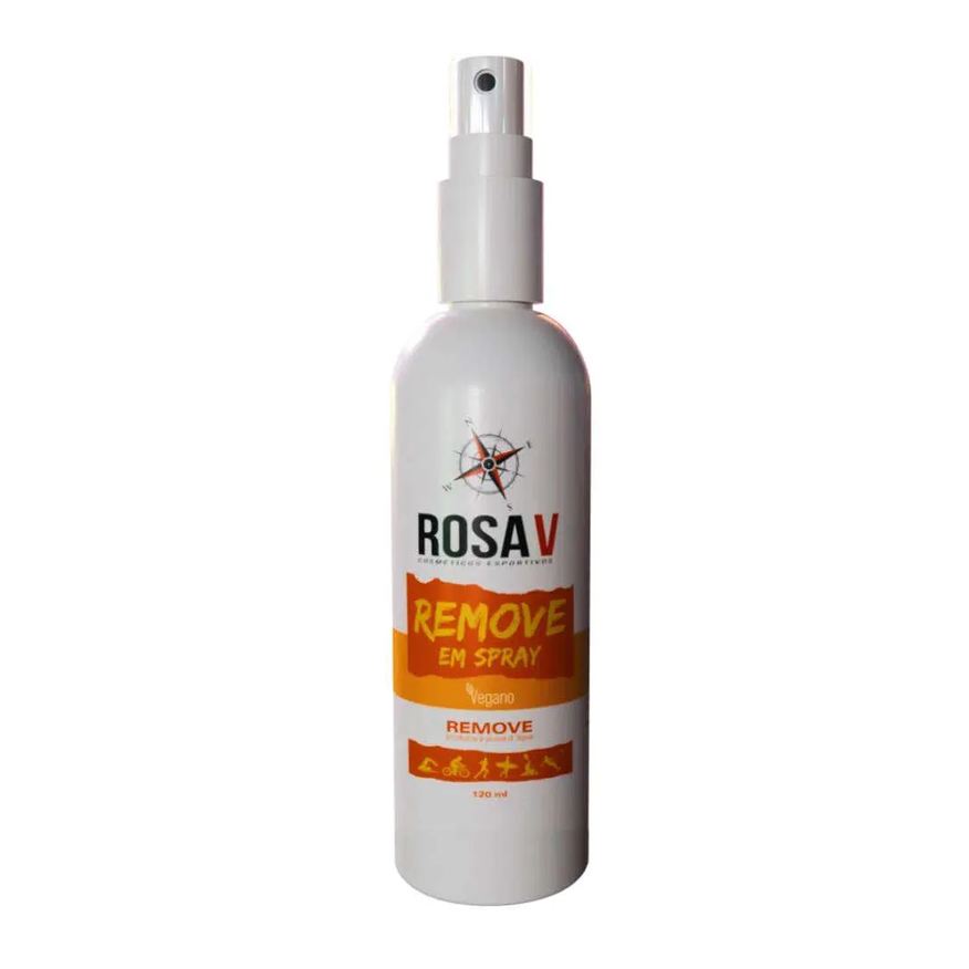 Rosa dos Ventos Remove em Spray, Removedor Vegano para Produtos à Prova D'Água, 120ml