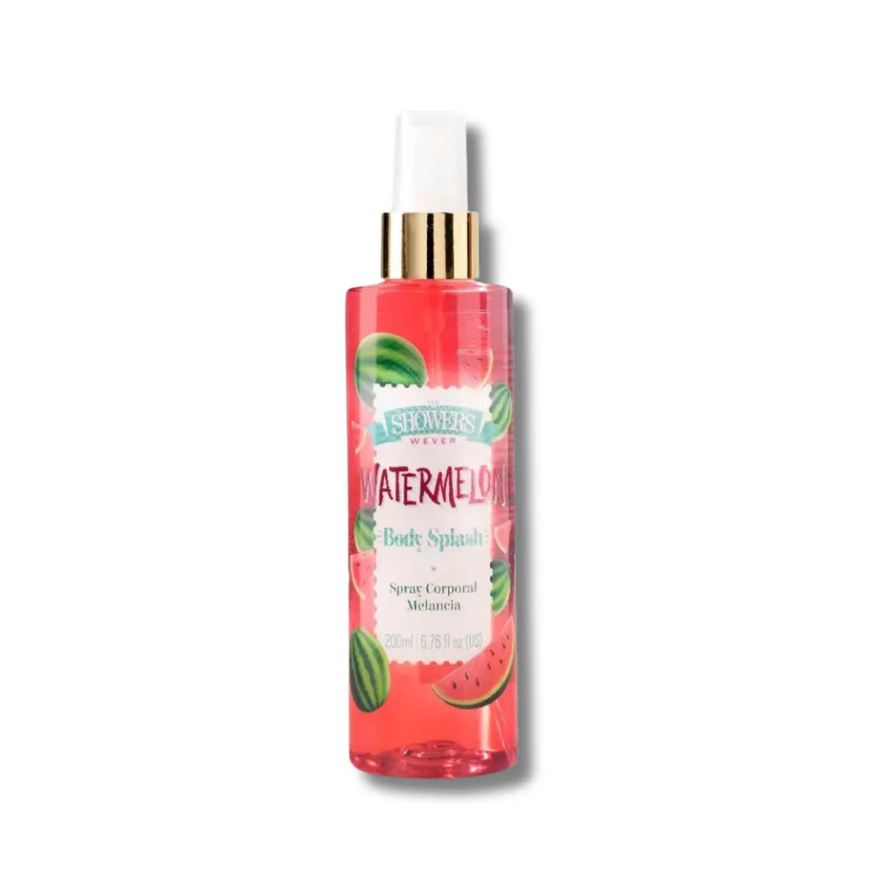 Wever Ind E Com De Cosmeticos Ltda Body Splash 200ml Melancia Refrescante - Wever Showers