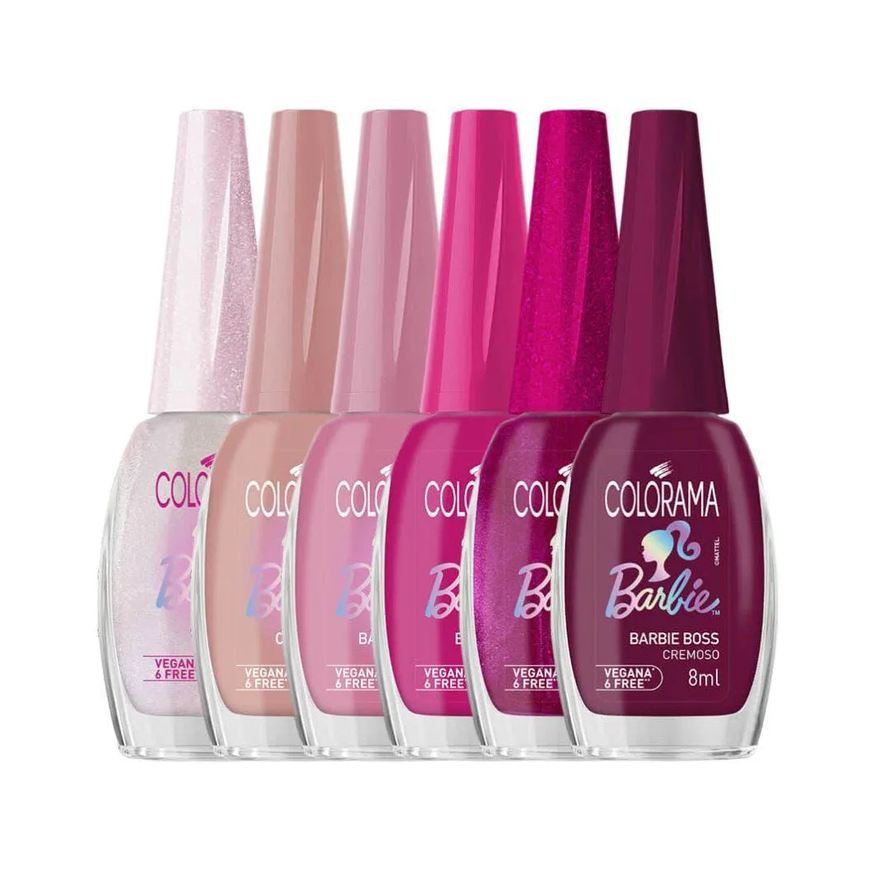 Colorama Kit Esmalte Coleção Barbie