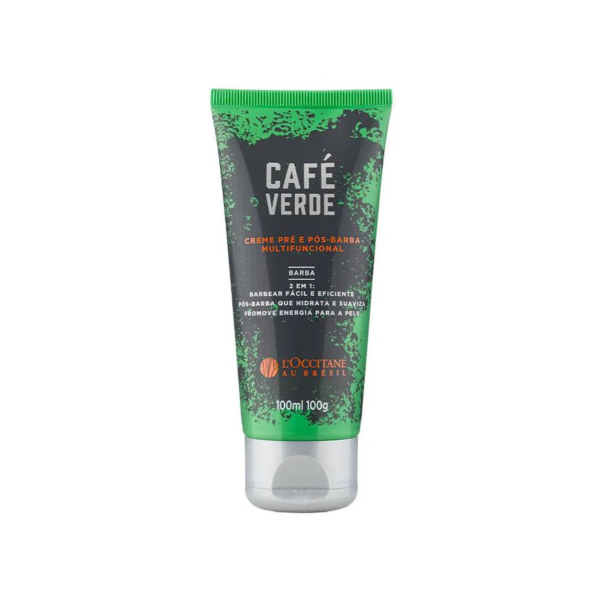 L'Occitane L’occitane Café Verde Creme 2 em 1 Pré e Pós Barba 100ml