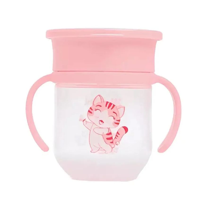 Petit Piá Copo de Treinamento 360º 200ml +6M Rosa