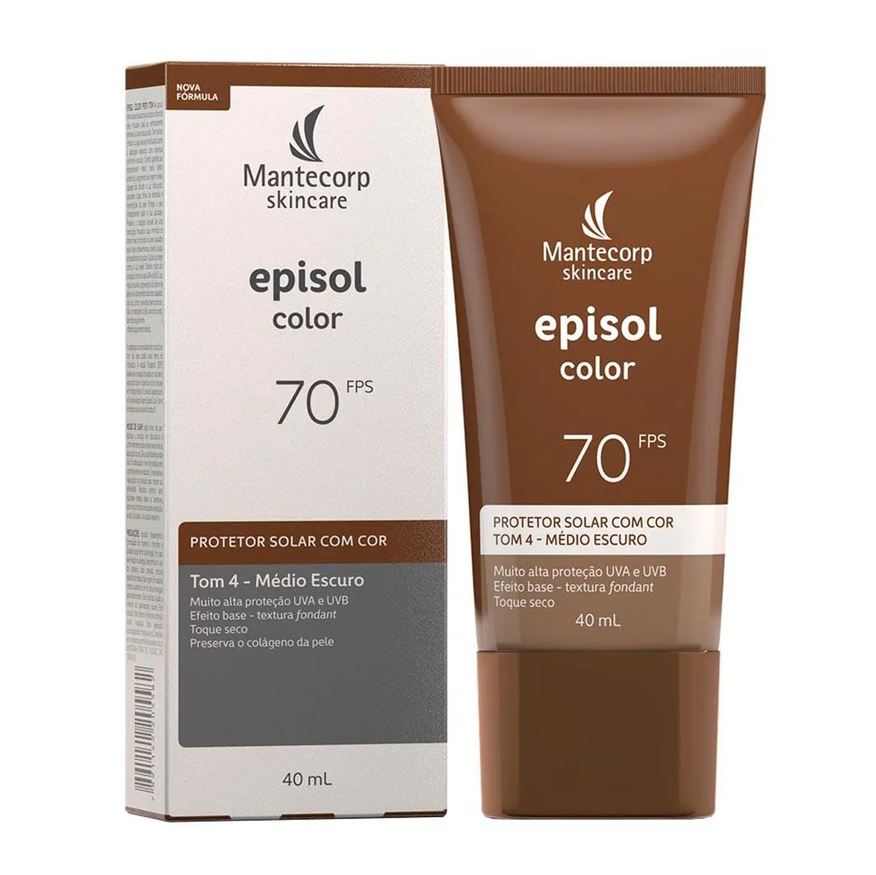 Mantecorp Skincare Episol Color - Protetor Solar com Cor Fps70