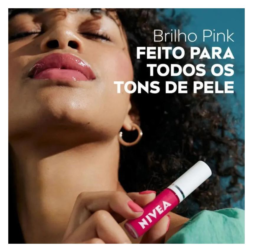 Nivea Hidratante Labial Lip Oil Pink Rock 5,5ml