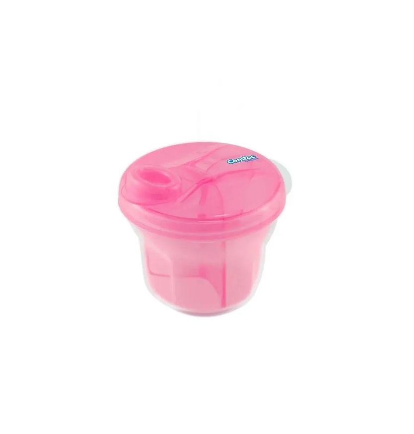 Comtac Dosador de Leite em Pó Rosa Kids