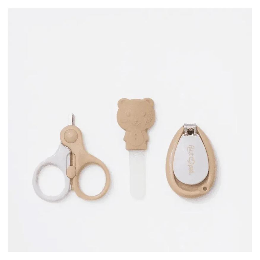 Petit Piá Kit Cuidados de Higiene 3Peças Nude