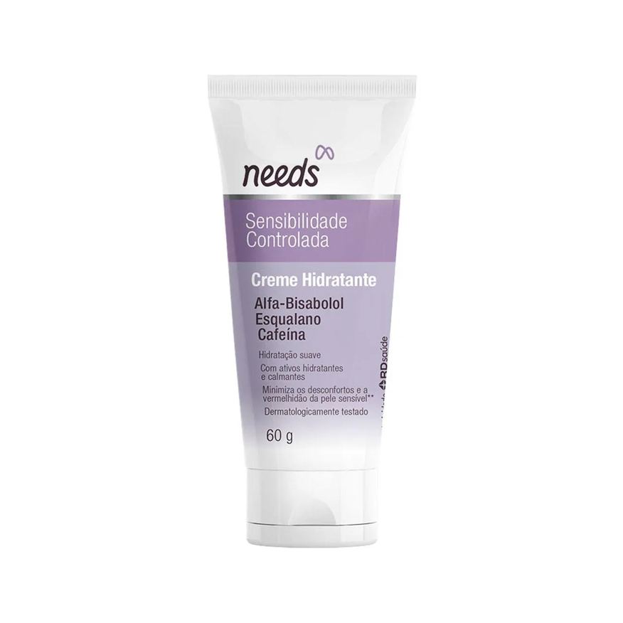 Needs Creme Hidratante Facial Peles Sensíveis 60g