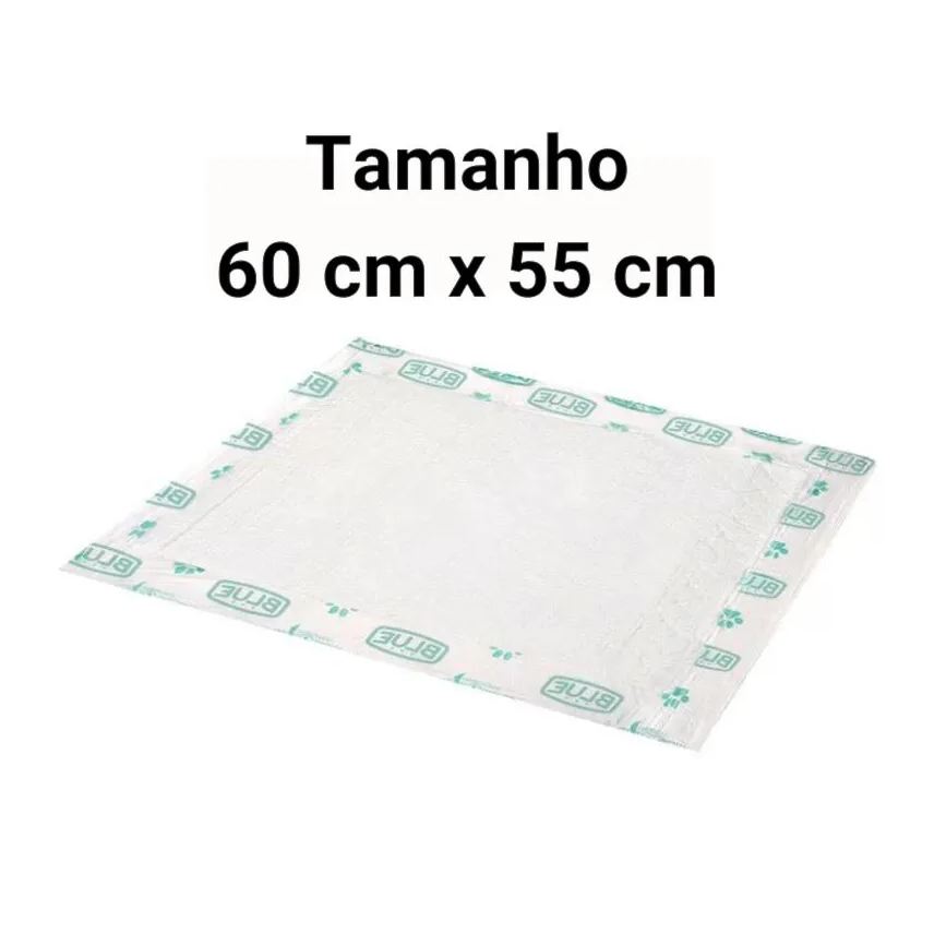 Higiênico Tapete Tico Pads com 50 Unidades de 60X55Cm