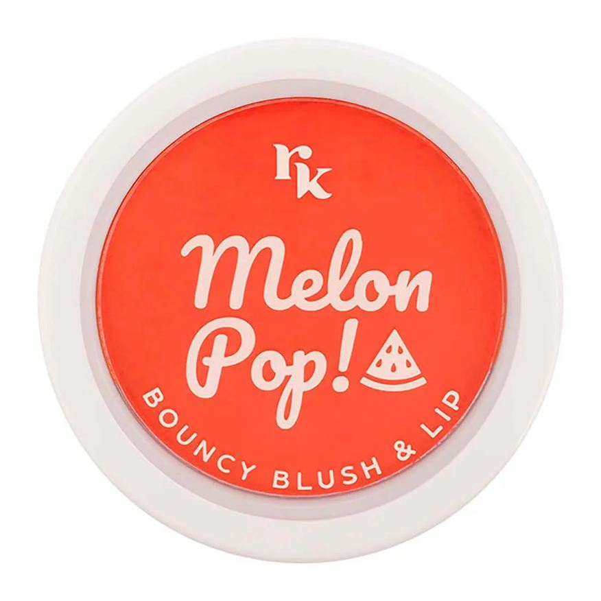 Ruby Kisses Blush Aveludado Melon Pop! Bouncy Blush & Lip RED POP