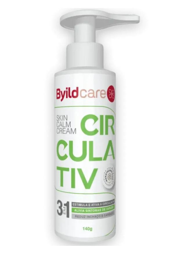 Byildcare Skin Calm Circulativ Creme Drenante Circulatório 140g
