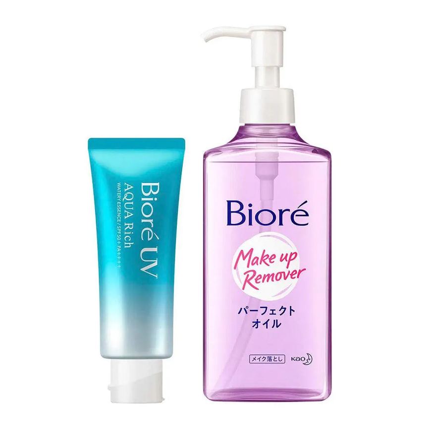 Kit Bioré - Protetor Solar Fps50 + Óleo Demaquilante Facial
