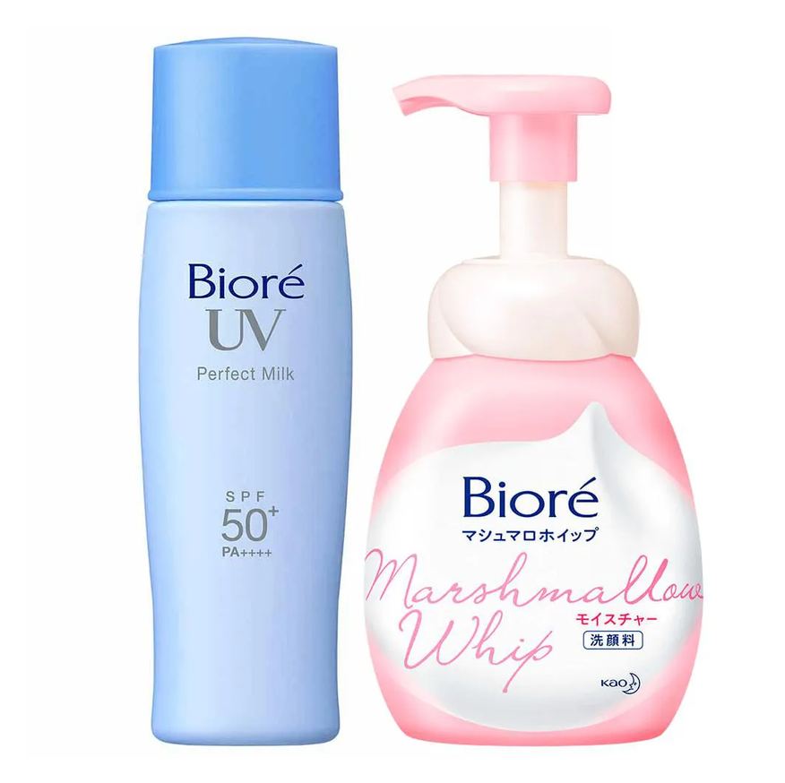 Bioré Kit - Sabonete Líquido Facial + Protetor Solar Fps 50