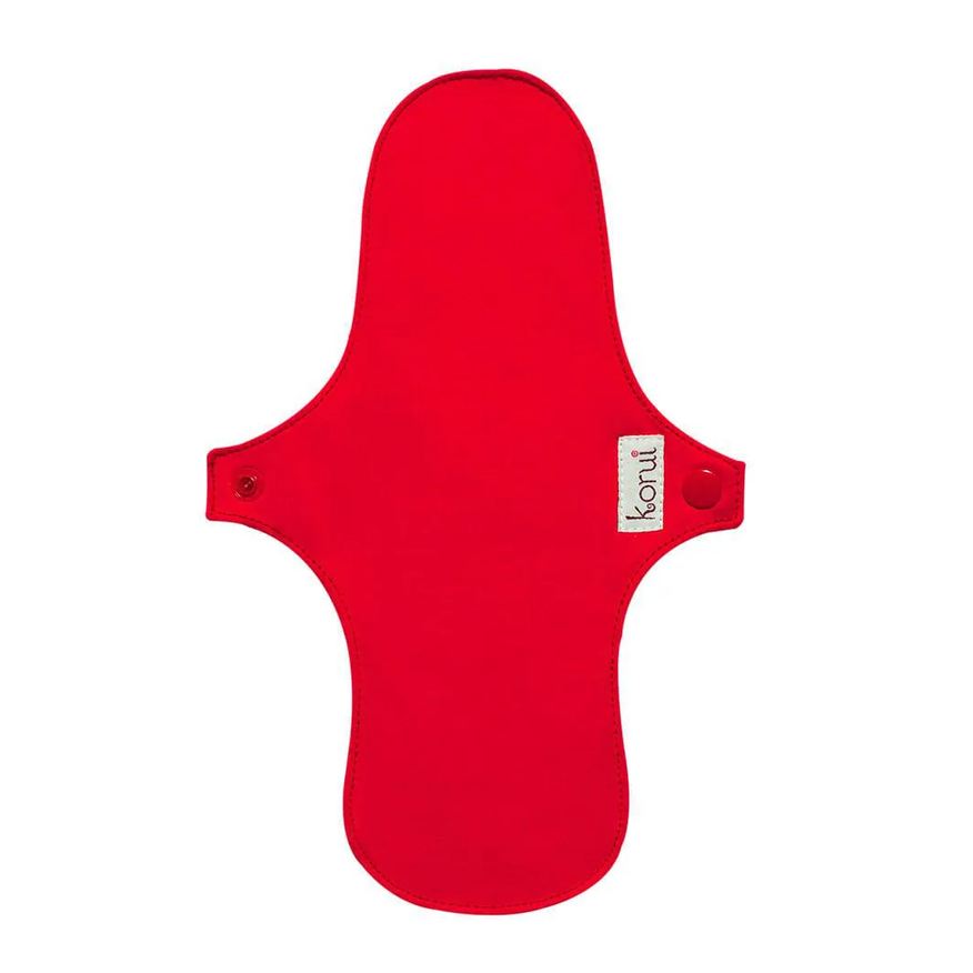 Korui Absorvente Noturno de Pano – Fogo Linha Conforto Seco 1 Unidades