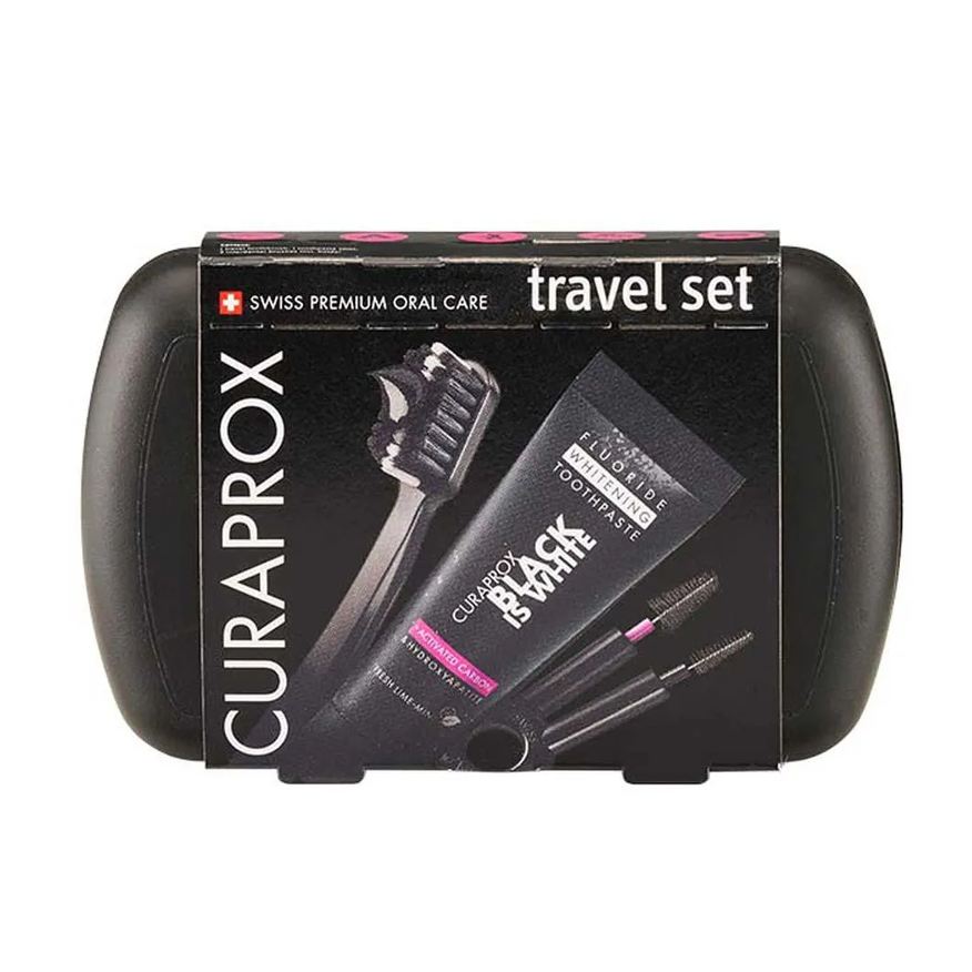 Curaprox Kit Pasta Dental +Escova + Duas Escovas Interdentais