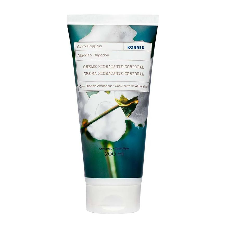 Korres Creme Hidratante Corporal – Algodão 200ml