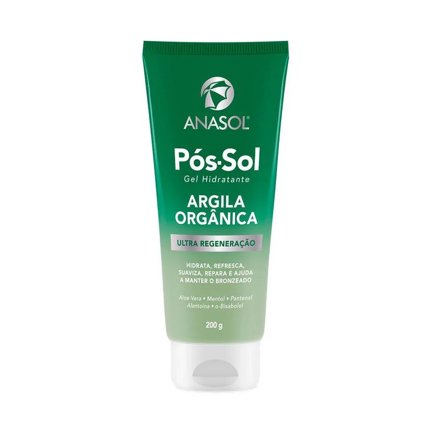 Hidratante Gel Pós-Sol Argila Anasol 200g