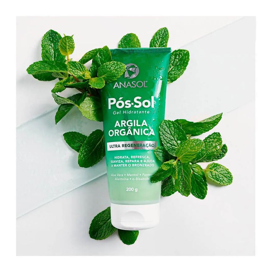 Hidratante Gel Pós-Sol Argila Anasol 200g