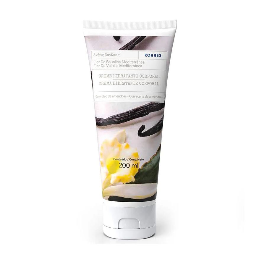 Korres Hidratante Corporal - Flor de Baunilha Mediterrânea 200ml