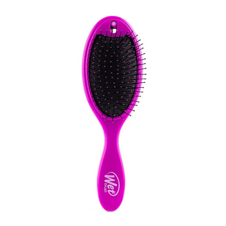 Wetbrush Escova de Cabelo Desembaraçadora com Dispenser para Tratamento Roxa