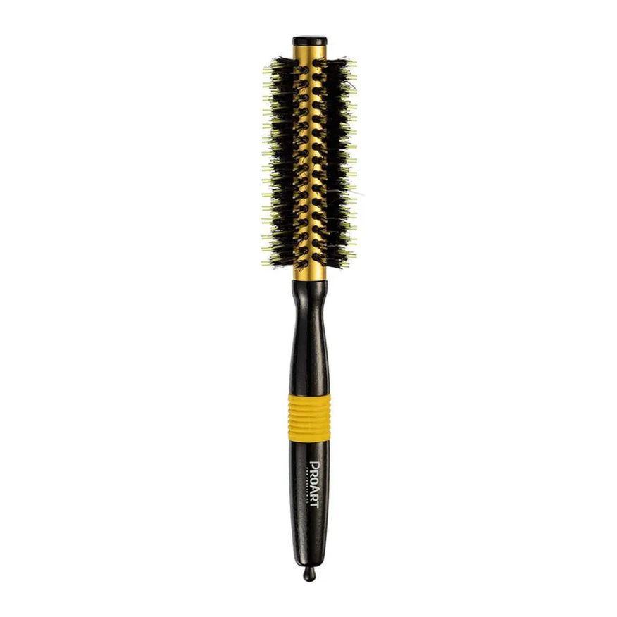 Proart Escova de Cabelo Profissional Metallic Pro Amarelo 15mm