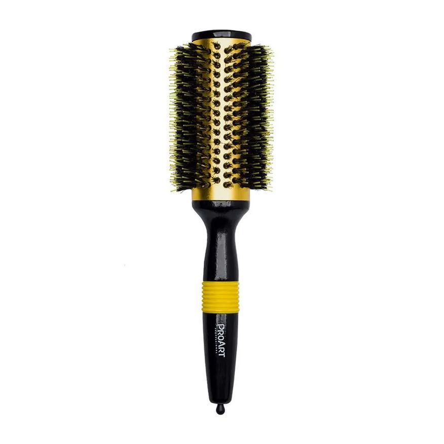 Proart Escova de Cabelo Profissional Metallic Pro Amarelo 38mm