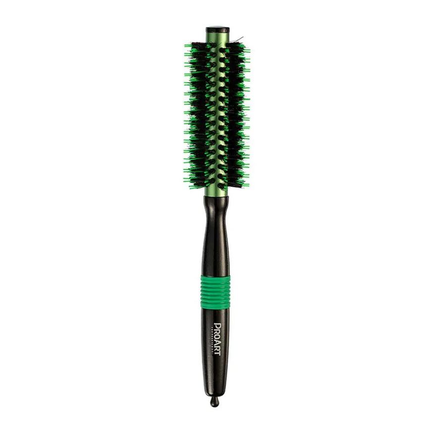 Proart Escova de Cabelo Profissional Metallic Pro Verde 15mm