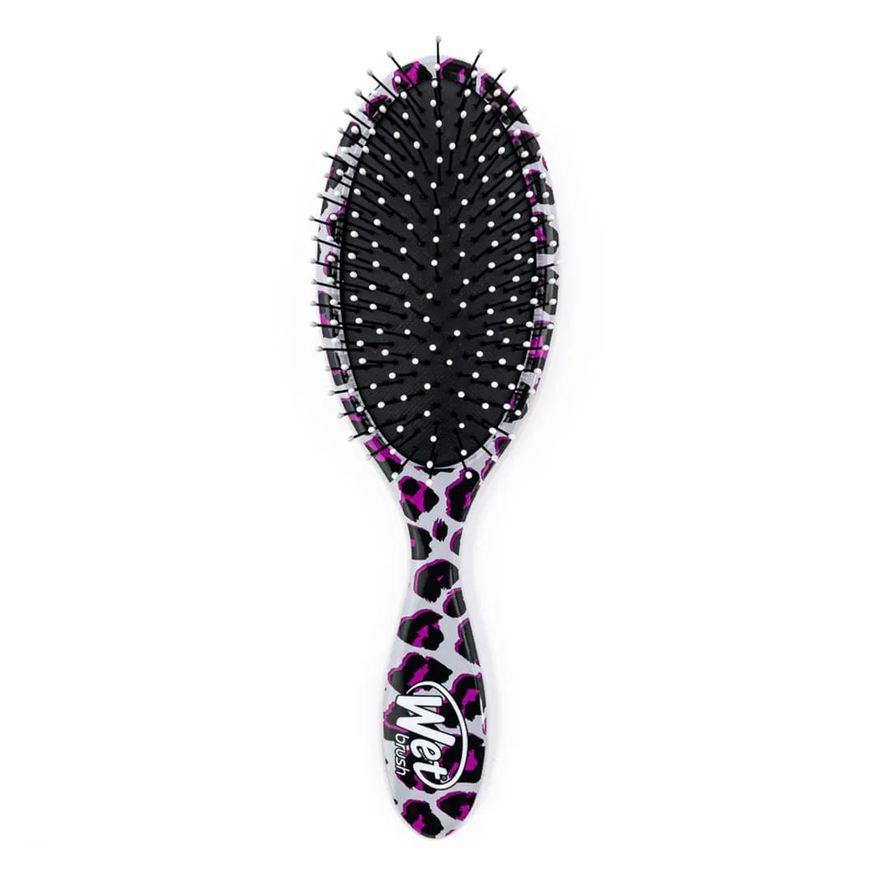 Wetbrush Escova de Cabelo Original Detangler Safari Leopardo Rosa