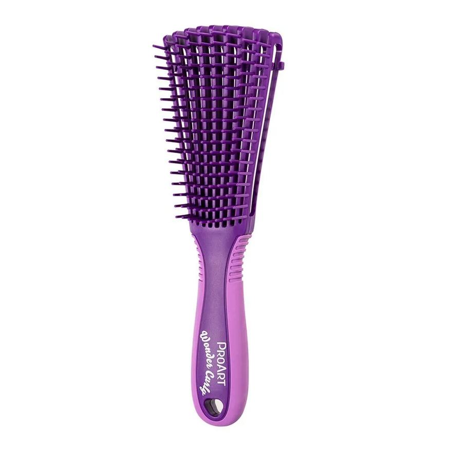 Proart Escova Polvo Wonder Curly Roxo
