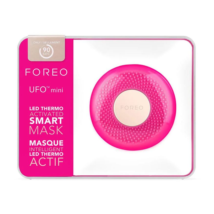 Foreo Aparelho de Aplicação de Máscara Faciais - Ufo Mini Fuchsia 1 Unidades