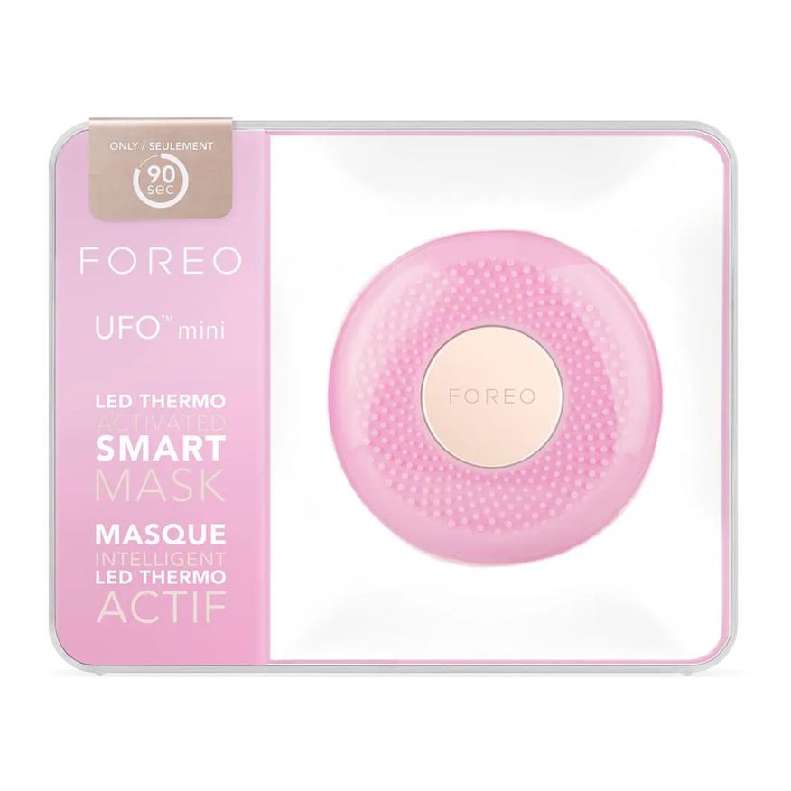 Foreo Aparelho de Aplicação de Máscara Faciais - Ufo Mini Pearl Pink 1 Unidades