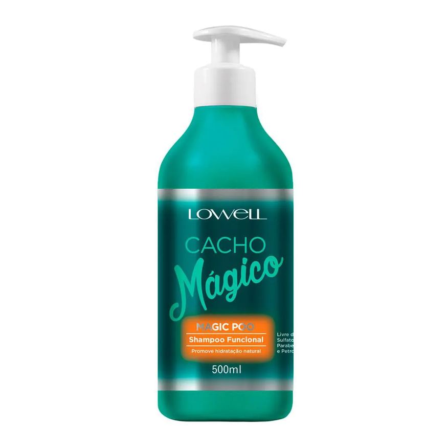 Lowell Magic Poo Cacho Mágico - Shampoo Funcional 500ml