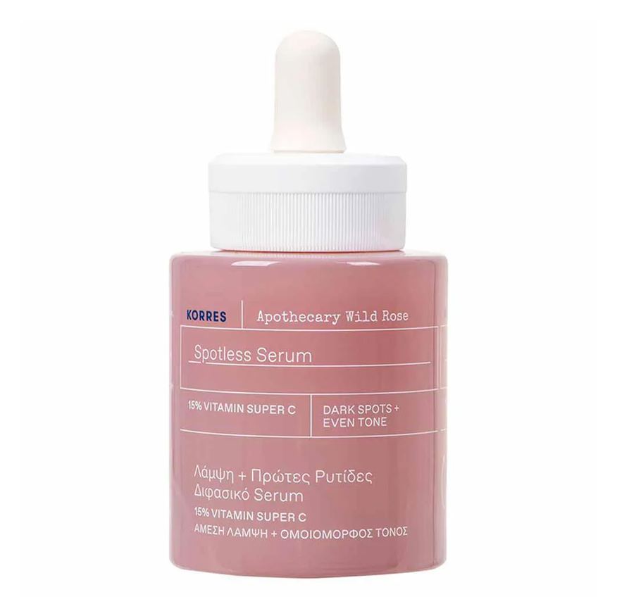 Korres Apothecary Wild Rose Sérum Booster Bifasico Clareador 30ml