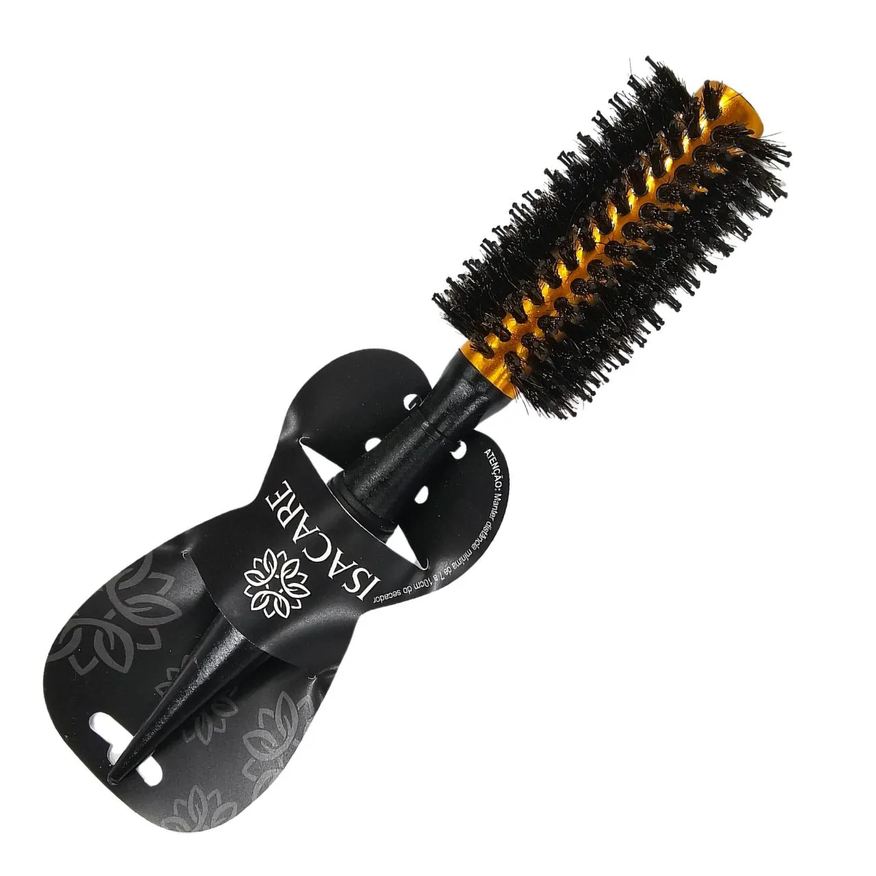 Isacare Escova de Cabelo Profissional C/ Cerdas de Nylon 20Mm Ref. 8909 Miss Hit
